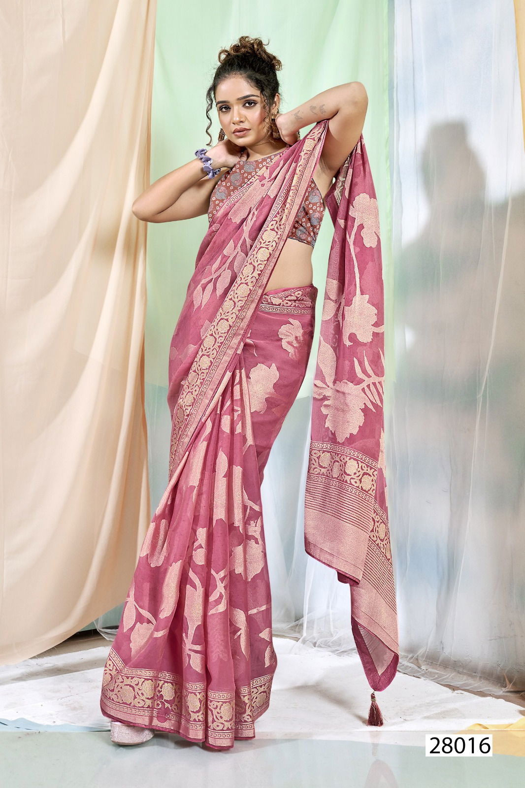 Celina By Vallabhi Brasso Printed Sarees Wholesale Shop In Surat